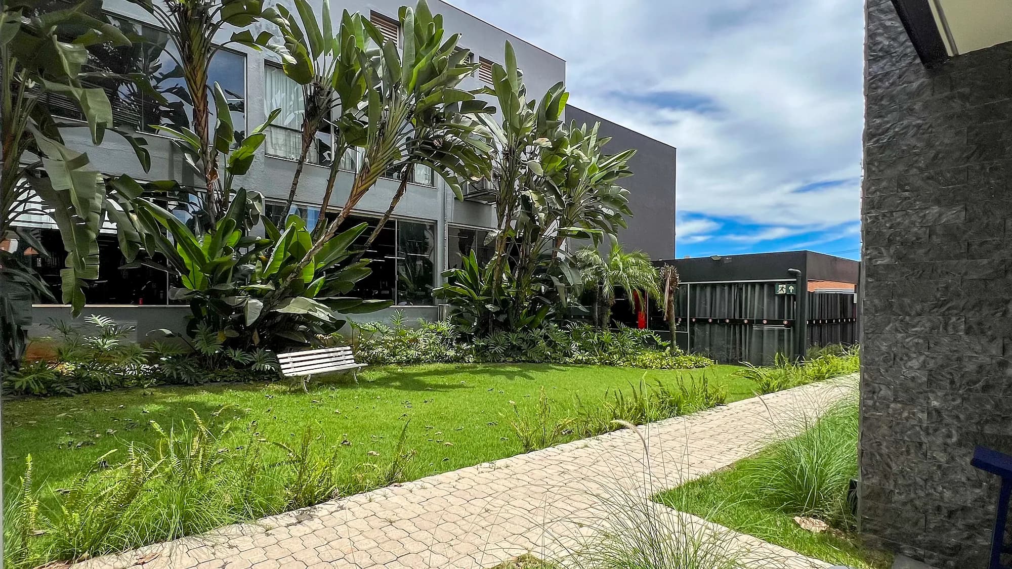 Jardim interno